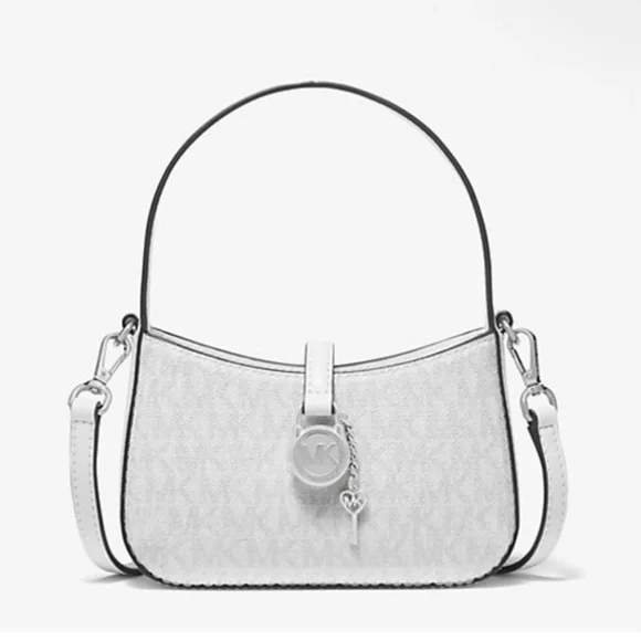 Sale‼️ Michael by Michael Kors Mini Sequins Signature Logo Crossbody Bag-NWT - Picture 2 of 2